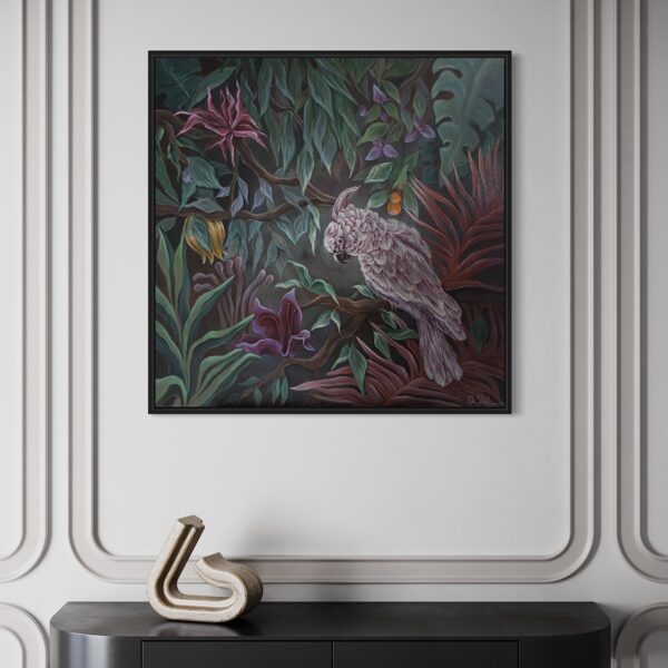 “The secret place”, 80x80 cm. Acrylic.