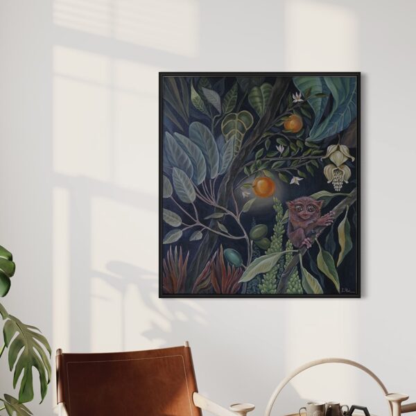 “Madagaskaro apelsinas”, 80x70 cm, oil, canvas.