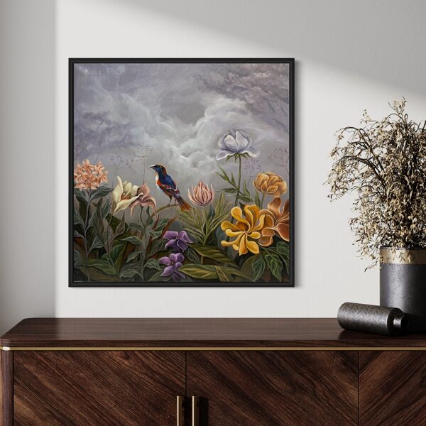 “Viltis”, 70x70 cm, oil, canvas. 