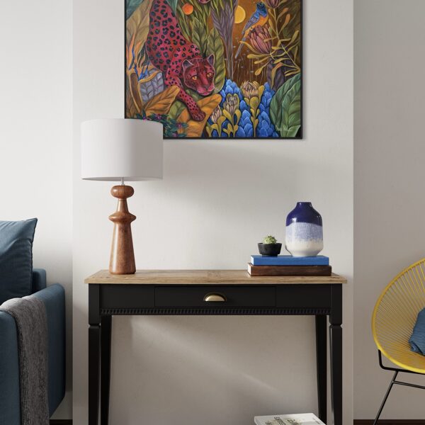 “Huntress” 70x70 cm, oil on canvas