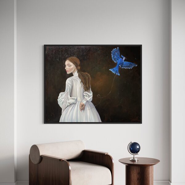 “Wandering”, 100x80 cm, oil, canvas. 