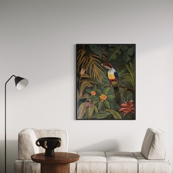 “Tropical treat”. 90x70 cm, acrylic on canvas.