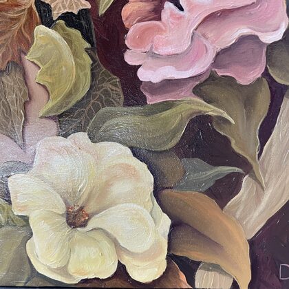 “The hidden figure”. Oil on canvas. 80x80 cm. 