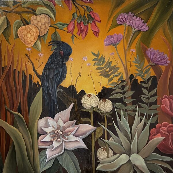 “Recreation”. 70x70 cm, oil on canvas. 