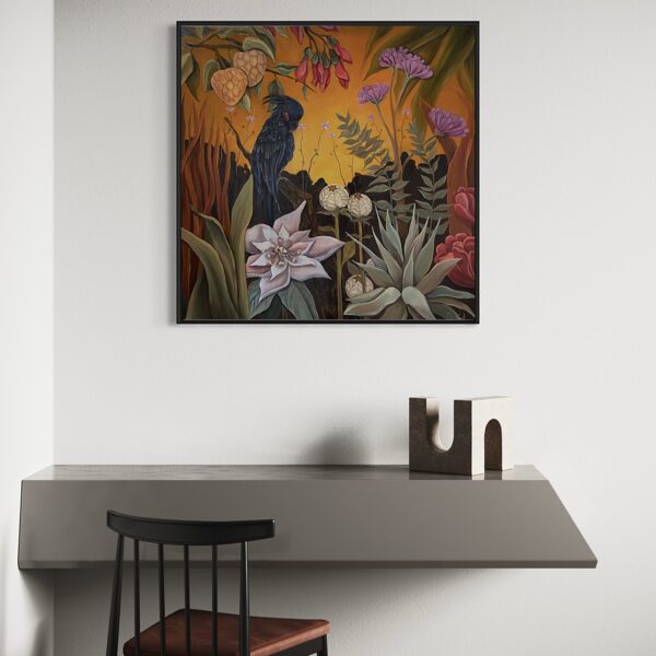 “Recreation”. 70x70 cm, oil on canvas. 