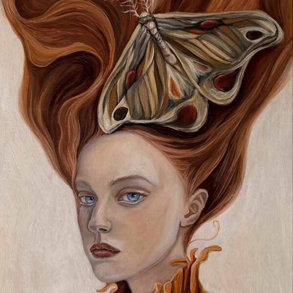 “Moth”, 40x60, oil on canvas