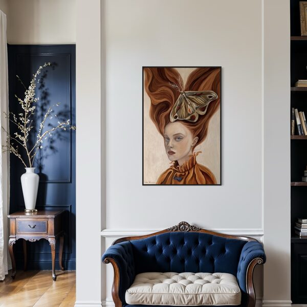 “Moth”, 40x60, oil on canvas