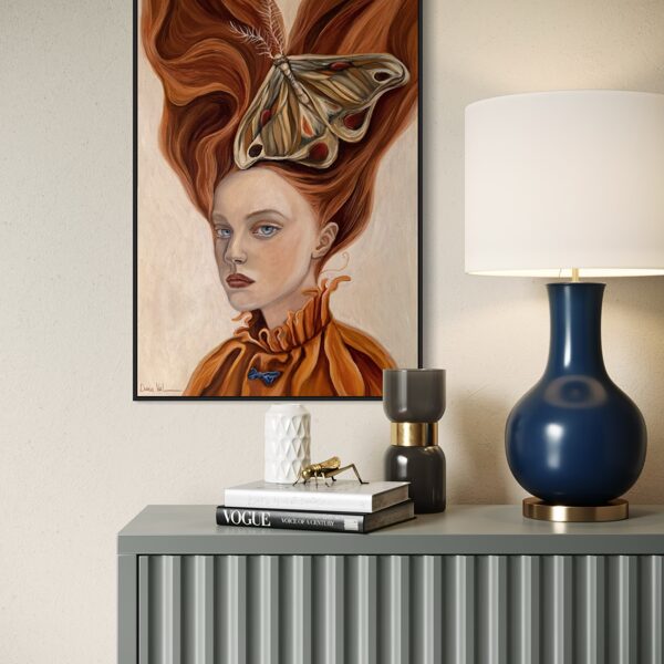 “Moth”, 40x60, oil on canvas