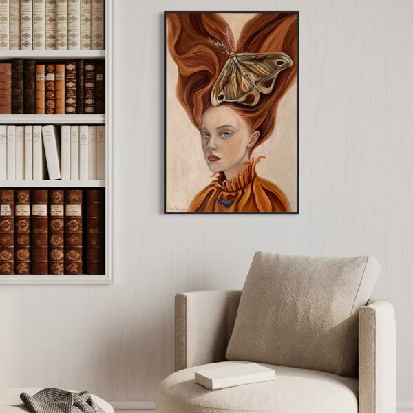 “Moth”, 40x60, oil on canvas