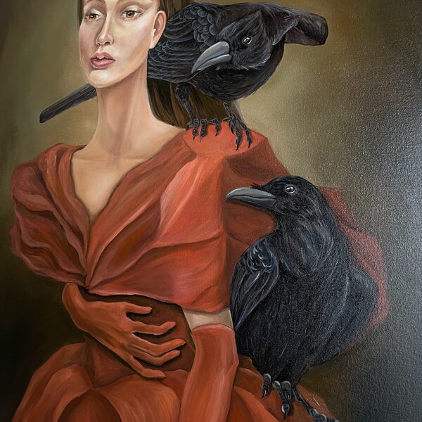 “Great minds” ,80x100 cm, oil, canvas.