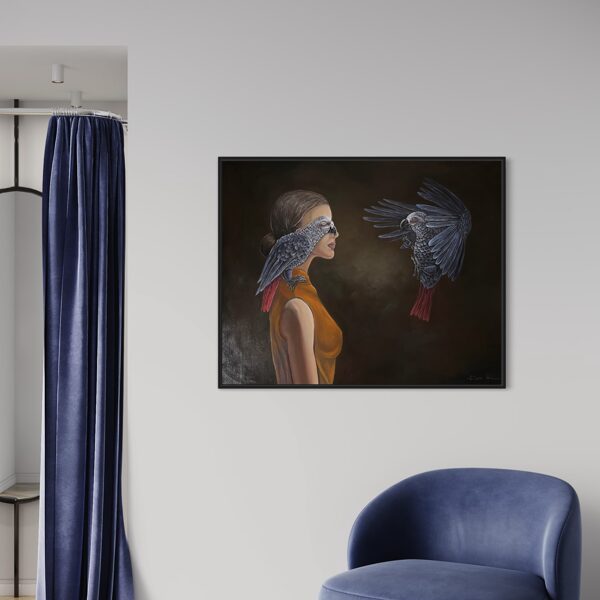 “Small talk”. 80x100 cm. Oil on canvas.