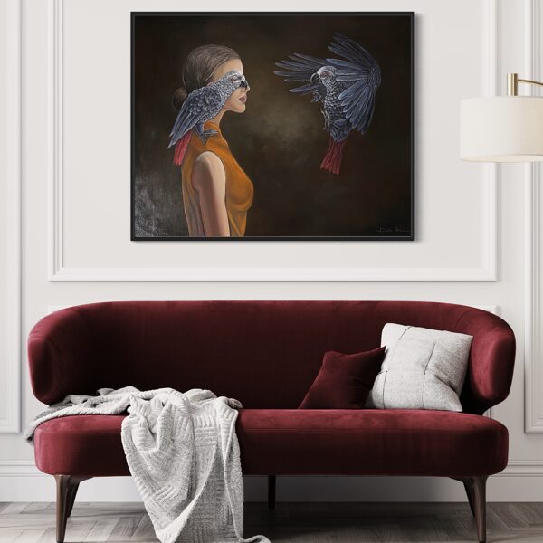 “Small talk”. 80x100 cm. Oil on canvas.