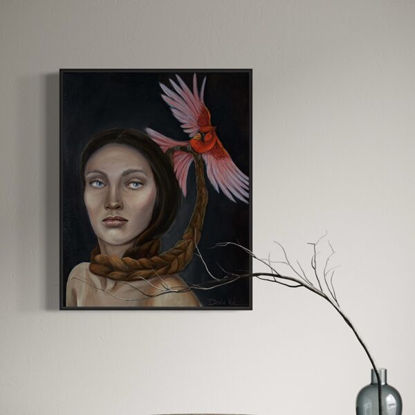 “Los dos”, 40x50 cm. Oil on canvas. 