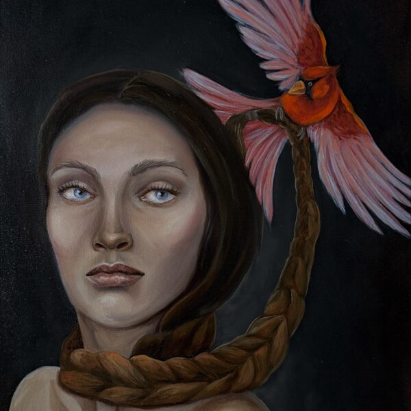 “Los dos”, 40x50 cm. Oil on canvas.