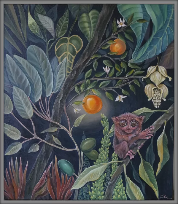“Madagaskaro apelsinas”, 80x70 cm, oil. 