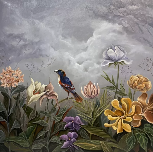 “Viltis”, 70x70 cm, oil, canvas. 