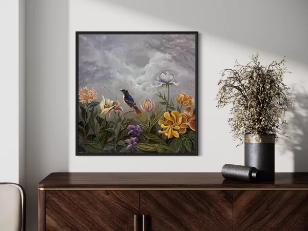 “Viltis”, 70x70 cm, oil, canvas. 