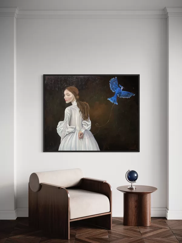 “Wandering”, 100x80 cm, oil, canvas. 