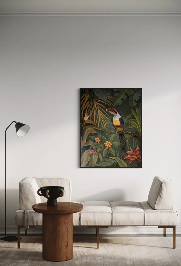 “Tropical treat”. 90x70 cm, acrylic on canvas.