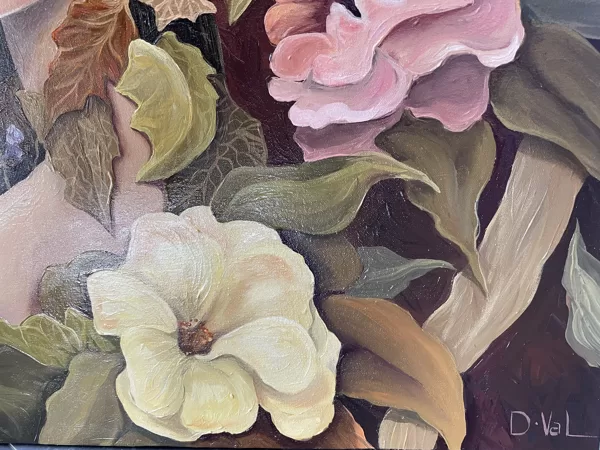“The hidden figure”. Oil on canvas. 80x80 cm. 