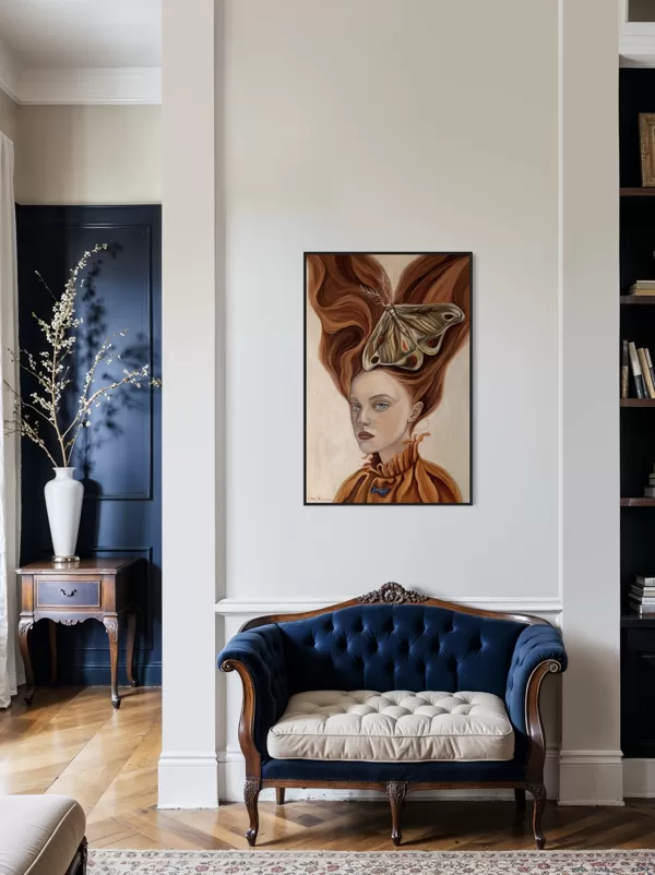 “Moth”, 40x60, oil on canvas