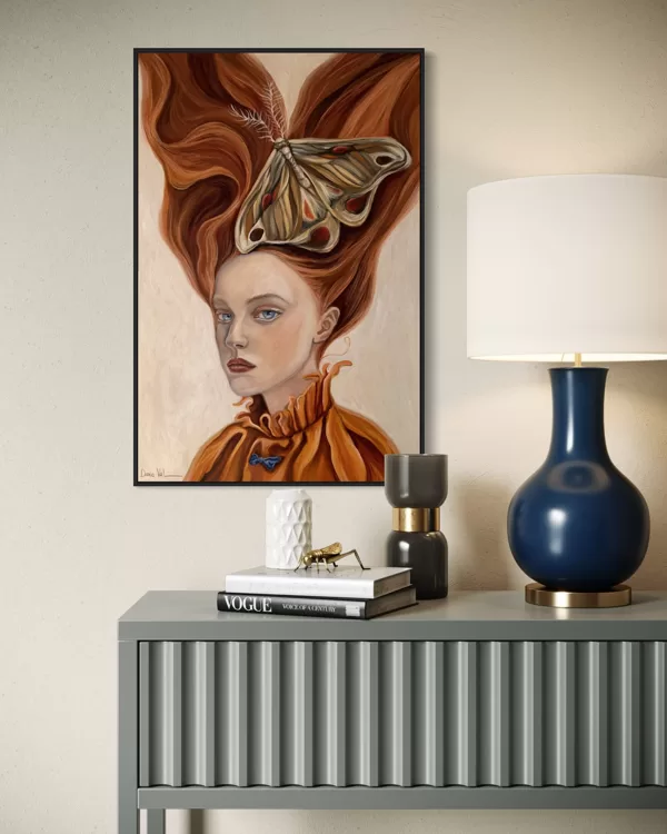 “Moth”, 40x60, oil on canvas