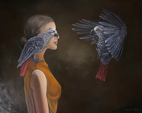 “Small talk”. 80x100 cm. Oil on canvas.