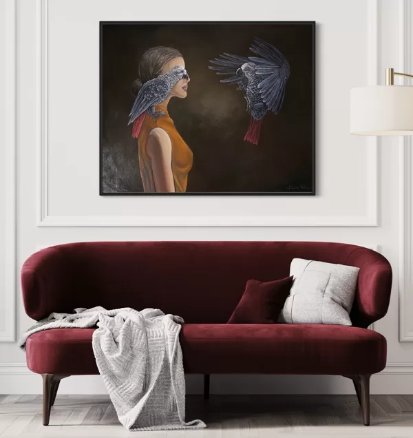 “Small talk”. 80x100 cm. Oil on canvas.