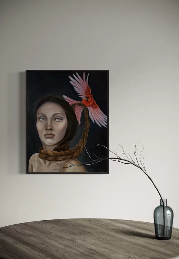 “Los dos”, 40x50 cm. Oil on canvas. 