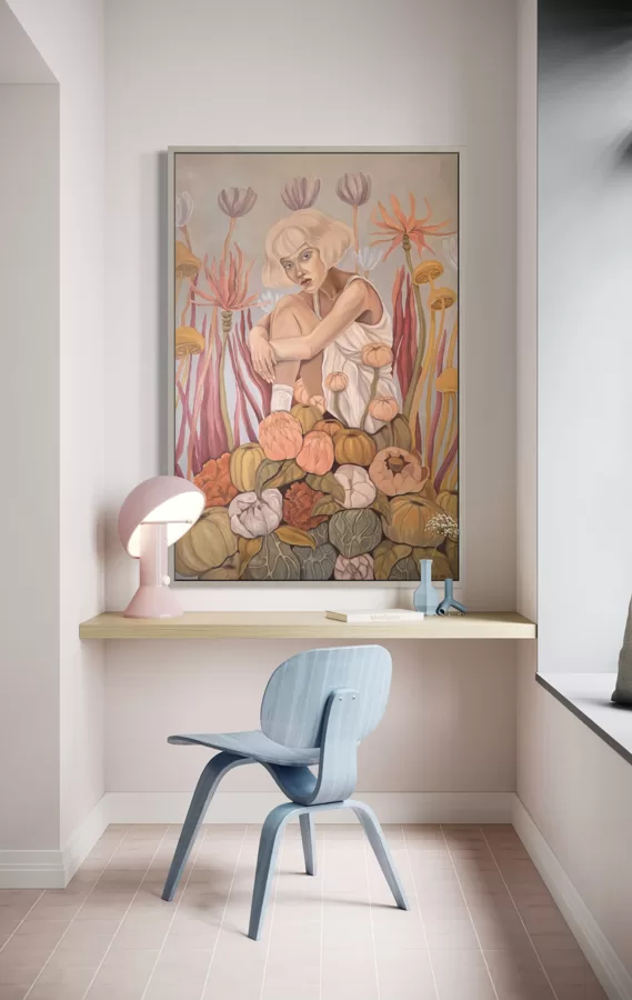 “Sylvan fairy” 150x100 cm